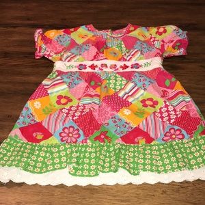 Me Too poplin dress 4y
